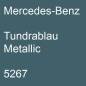 Preview: Mercedes-Benz, Tundrablau Metallic, 5267.